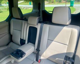 Pristine back seat