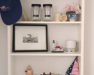 Nautical Themed Shelf Decor Lot