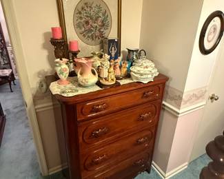 Hull Pottery and Davis Cabinet Co Chest