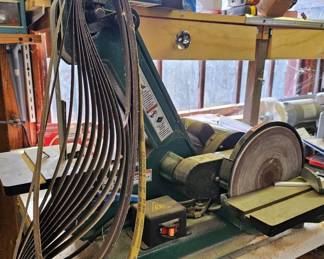 Grizzly H8193 comb. Belt & 8" disc SANDER