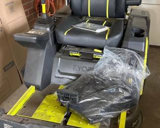 Ryobi riding lawn mower