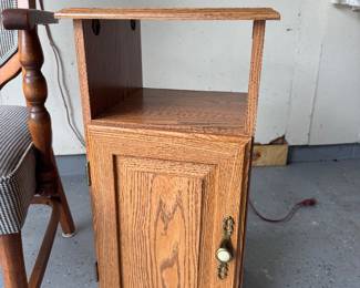 Side table, solid wood