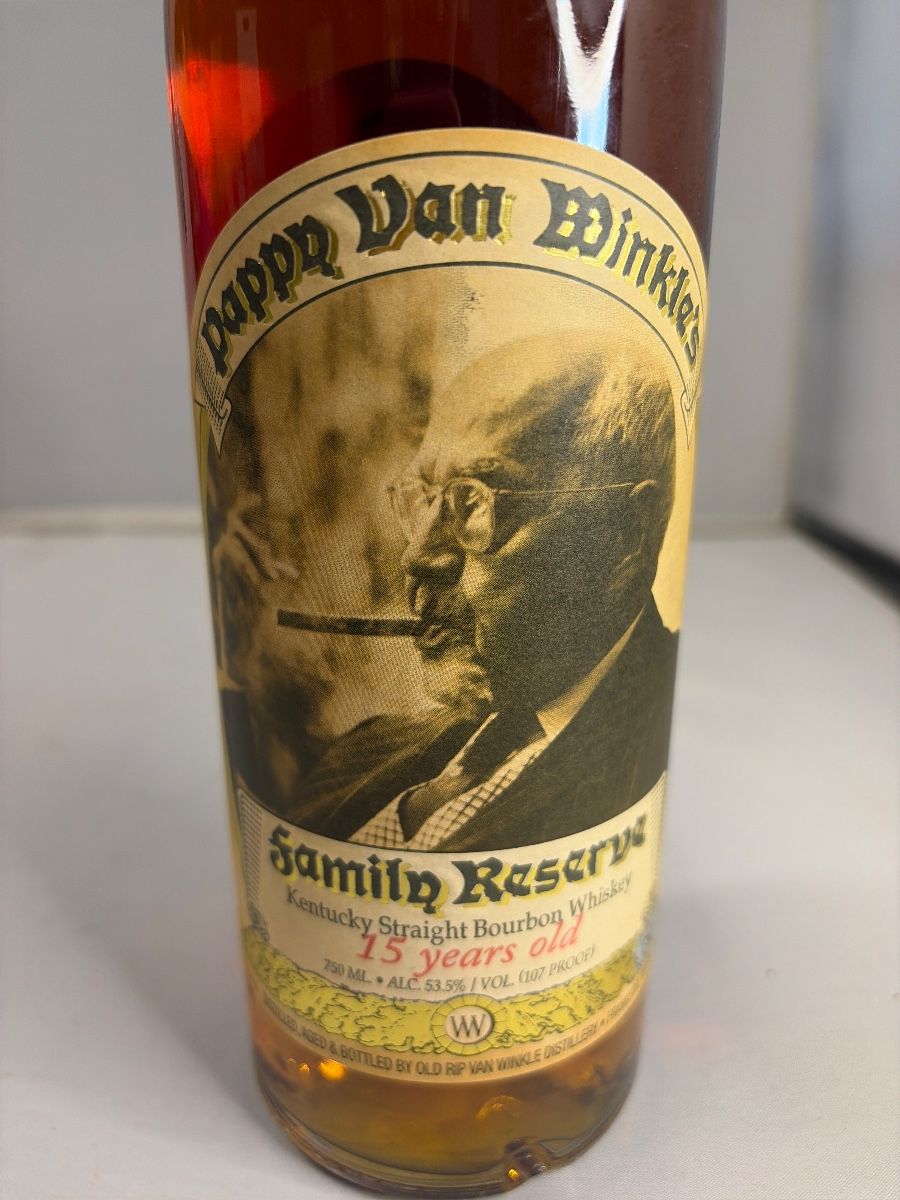 Pappy Van Winkle. 15 yr.