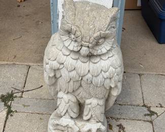 Concrete owl