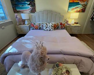 Full size velvet bed set