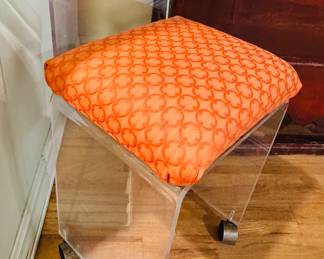 Vintage lucite chair
