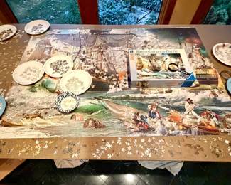 5000 pc. Puzzle- come out and help us finish it. 