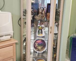 Curio Cabinet, Southwestern Decor