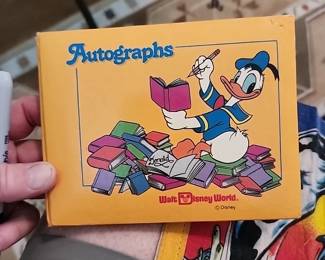Vintage Disney Autographs