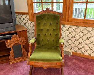 Victorian style platform rocker