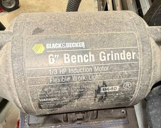 Black & Decker 6-Inch Bench Grinder