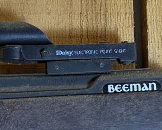 Beeman Air Rifle with Daisy Electronic Sight