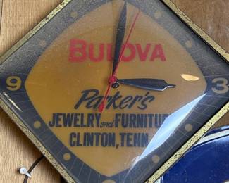 Bulova Advertising Wall Clock