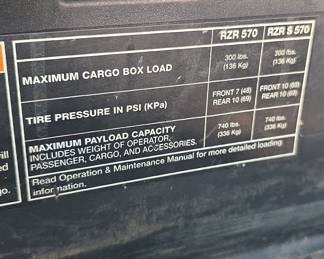 Polaris RZR 570 High Lifter Side-by-Side