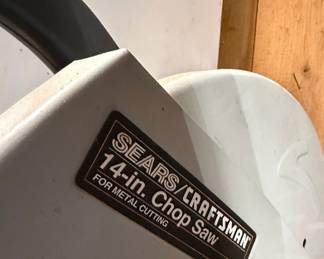 Sears/Craftsman 14-inch Metal Cutting Chop Saw