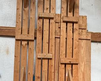 Handmade Rustic Style Benches