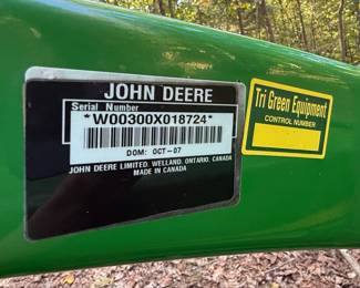 John Deere 3005 Compact Tractor