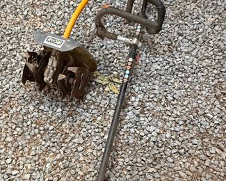 Toro Power Head with Ryobi Expand-It Cultivator Attachment
