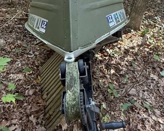 Aluminum Jon Boat with Trailer