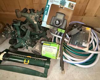 Garden Irrigation Assortment with Melnor Electronic Timer