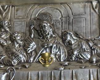 The Last Supper Relief Plaque Style