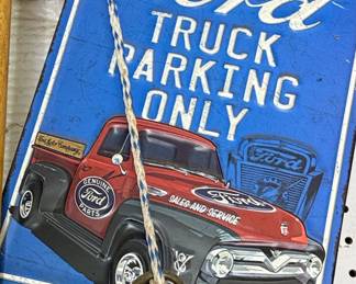 Collection of Decorative Garage and Automotive Signs