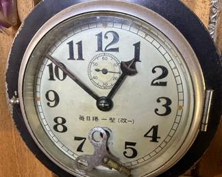 Seikosha Japanese Navy Ship's Clock