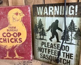Decorative Metal Signs