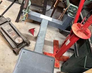 Manual Double Skeet Trap Thrower with Champion Clay Skeets