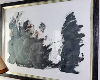 Black & white abstract-artist unknown