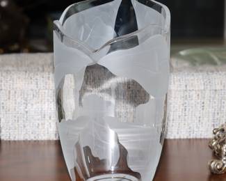 Waterford Crystal designer's gallery Lily vase