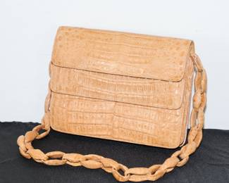 Nancy Gonzalez crocodile leather handbag