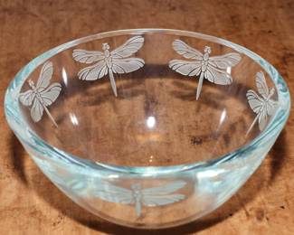 Stephen Schlanser dragonfly bowl