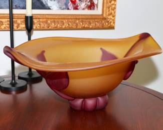 Tommie Rush manta glass bowl