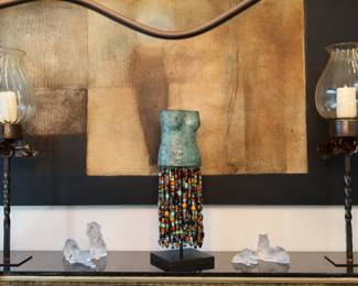 "Beaded Shaku" Bronze-Stacy Phillips w/Jan Barboglio Rosario de Piso hurricanes