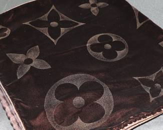 Louis Vuitton velvet shawl