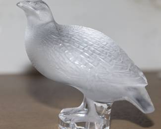 Lalique partridge