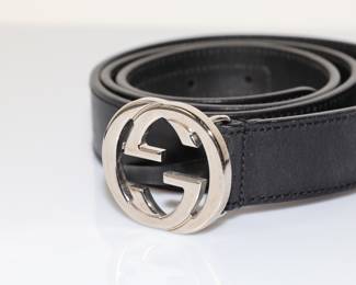 Gucci leather belt
