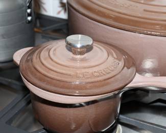 Le Creuset covered pot