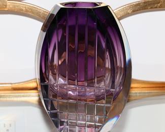 Baccarat Neptune vase