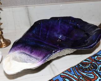 Michael Aram ocean reef oyster shell jeweled bowl 