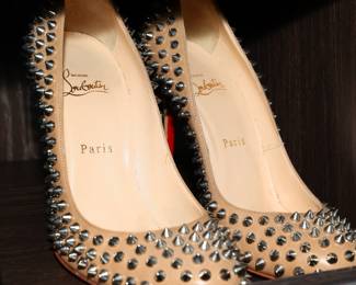 Christian Louboutin studded heels