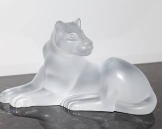 Lalique Simba lioness