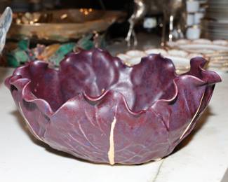Patricia Garrett cabbage leaf bowl