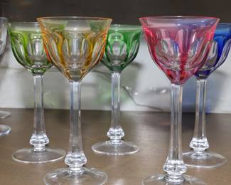 Moser Lady Hamilton wine glasses