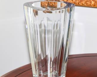 Baccarat crystal vase