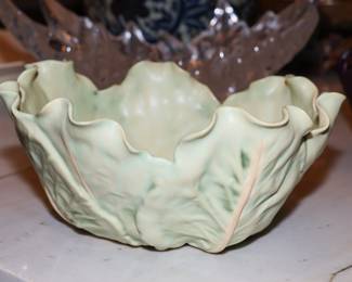 Patricia Garrett cabbage leaf bowl