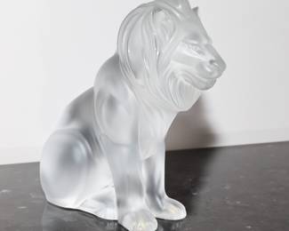 Lalique bamara lion 