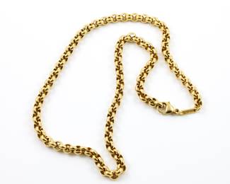 18k Chopard gold necklace