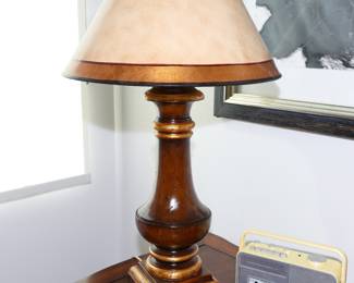 Bradburn Gallery hand painted wood table lamp